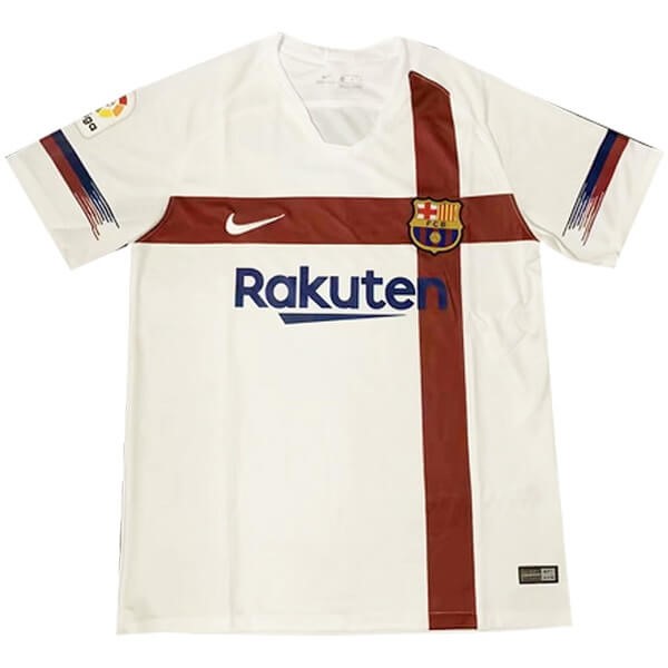 Trikot Trainingsshirt Barcelona 2019-20 Weiß Rote